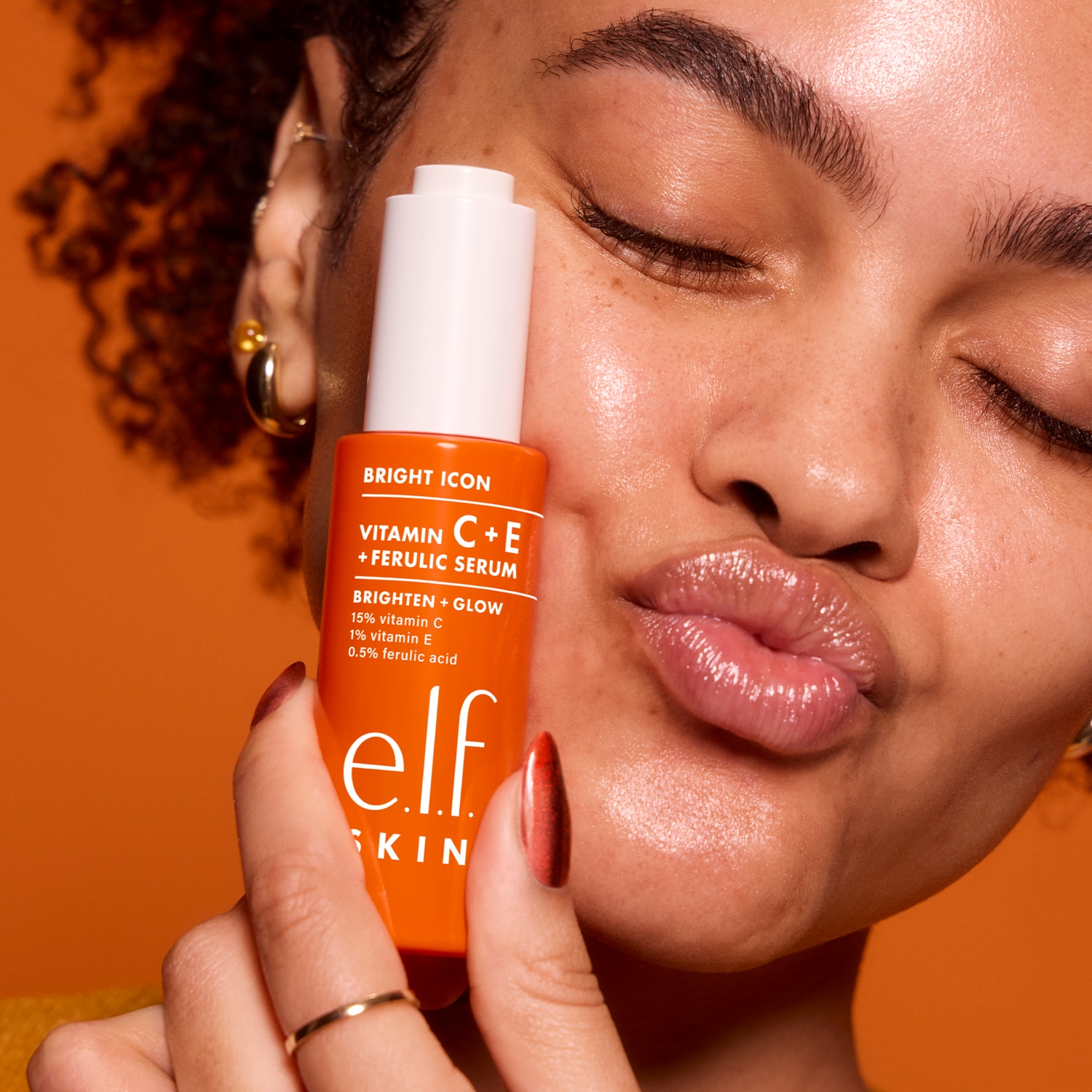 E.L.F. SKIN BRIGHT ICON VITAMIN C + E + FERULIC SERUM (SÉRUM FACIAL ILUMINADOR)